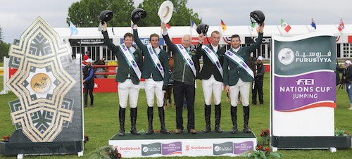 EEF :News :IRELAND WINS $125,000 FURUSIYYA FEI NATIONS CUP™ PRESENTED BY SCOTIABANK AT SPRUCE MEADOWS